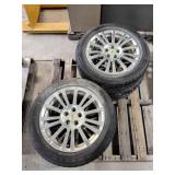 YD 4Pc RADAR Rims / tires 215/55R17