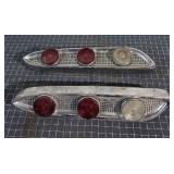 R2 2pcs Edsel 1959 tail lights 24x5