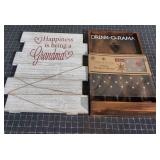 T1 wood drink game grandma sighn