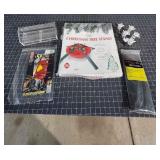 M2 9pcs glass bells tree stand