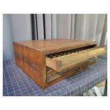 R2 Wooden Spool Cabinet 21.25x16.25x7.5in