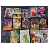 L6 14pc Kids DVDs Skrek Goonies