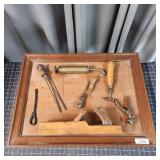 T1 primative tools Board Plane, sprayer, saw set &