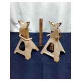 T4 metal jack stands