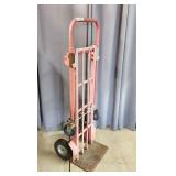 YD 2 Wheel Cart Fold down legs into 4 whe