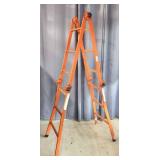 YD multifold ladder orange