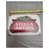 I2 Metal Sign 12 X 8 Stella Artois