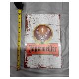 I2 Metal Sign 12 X 8 Jagermeister