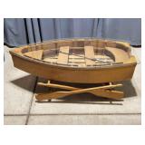 G2 29 pcs boat wood coffee table 48x22