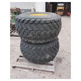 YD 2Pc John Deere turf tires 21.5L-16.1