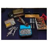 K3 20+Pc Palner Leather punch Heostats Sciccors