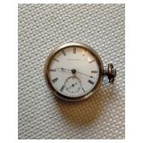 LB watch gold filled 20 Year case RUNS