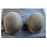 Q2 2pcs usa u.s.a. helmet 9x11x8