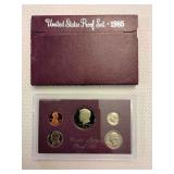 LB 1985 Proof set US.coins