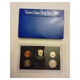 LB 1983 Proof set US.coins