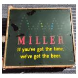 L2 Miller beer sign animated