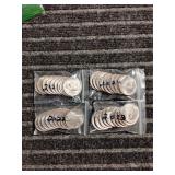 LB 40Pc Kennedy Half dollars 2021-2023 BU-AU