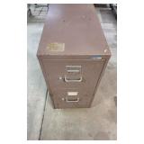 T1 file cabenet metal 15x27x31 2 dware no key G