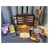 M3 10pc Party Games Backgammon Dominos