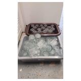 B 24 Matching Glass Mugs in 14x20 Bus Tub Roaster