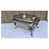D Full Size 2 Burner Chafer With 2 inserts and Bur