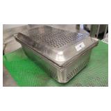 A 5pc Full Size Perforated Stai Hotel Food Pans Al