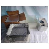 G Aluminum Food Containers with Lids