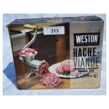 E Weston Meat Grinder