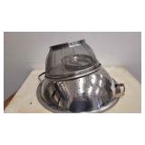 2PC 10.5in strainer, 15in Collandar,