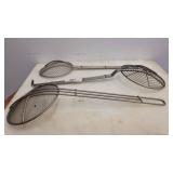 A Stainless Steel Wire Mesh 6.5, 6, and 7inches