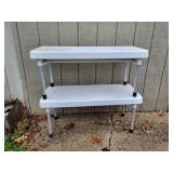 G 2pc Narrow Plastic Folding Tables