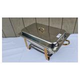 D Full Size 2 Burner Chafer With 1 inserts and 2 B