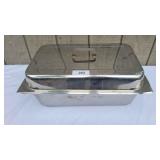 D Full Size Chafing Pan with 6in Pan and lid