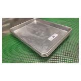 A 3pc 13x9.5x1in Metal Trays