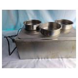 G Idea Round 3 Compartment Chafer Warming Chafer