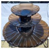 E 3 Tier Plastic Food Serving Display