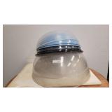 A 7 Large Bowls Mixing and Salad Bowls 14.5 to 18i