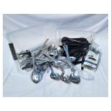 E Serving Utensils Metal and Plastic Slotted Spoon