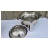 D 12in Round Stainless Stee With 1 insert, 1 burne