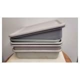 A 5pc 20in Long Bus Tubs Width ï¿½ 4 are 15in, 1 is