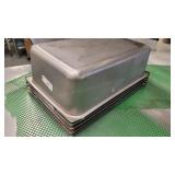 A 5pc Full Size Stainless Steel Hotel Food Pans 5i