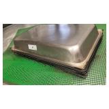 A 6pc Full Size Stainless Steel Hotel Food Pans 2.