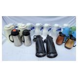 Coffee Carafes Metal and Plastic Some still sealed