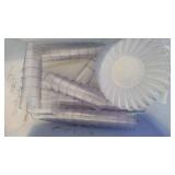 F Clear Plastic Cups, Plastic Serving Bowls