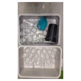 B 2 Bus Tubs (15x20x7, one Drinking Glasses