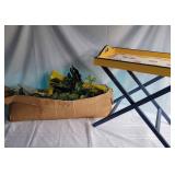 G Wooden Tray with stand