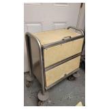 A Stainless Steel Dish Cart Plates Not included 30