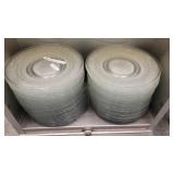 A 102 10in Pressed Glass Di