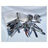 E Metal Serving Utensils Various metal Tongs