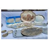 Metal Serving Trays Bunny Long Trays